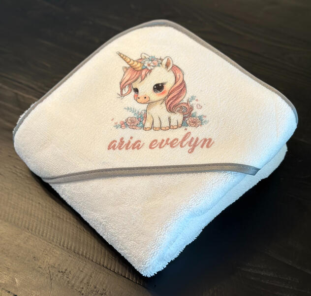 Pink Unicorn Towel Pink Unicorn Towel